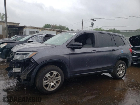 2019 Honda Passport EX-L z VIN 5FNYF8H50KB028465, wystawiony jako Copart lot #56160545 z przebiegiem 100 636 mil mil oraz Szkoda całkowita • Salvage title. Historia ofert i sprzedaży dostępna na DreamBid. Obrazek 1.