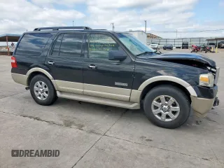 2008 Ford Expedition Eddie Bauer z VIN 1FMFU17598LA80524, wystawiony jako Copart lot #56048805 z przebiegiem 207 990 mil mil oraz Szkoda całkowita • Salvage title. Historia ofert i sprzedaży dostępna na DreamBid. Obrazek 4.