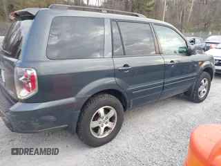 2006 Honda Pilot EX-L with VIN 2HKYF18746H558986, listed as a IAAI auction lot 41875118 with 207,058 mi miles and . Bid and sale history available at DreamBid. Image 4.