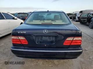 2000 Mercedes-Benz E-Class with VIN WDBJF65J7YB047628, listed as a Copart auction lot 75278704 with 0 mi miles and Salvage Title. Bid and sale history available at carsss.com. Image 6.