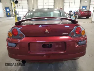 2003 Mitsubishi Eclipse GTS with VIN 4A3AC74H93E175470, listed as a Copart auction lot 73180504 with 167,600 mi miles and Non Repairable. Bid and sale history available at carsss.com. Image 6.