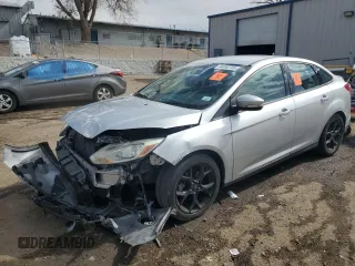 2014 Ford Focus SE with VIN 1FADP3F26EL216843, listed as a Copart auction lot 46090705 with 63,575 mi miles and Salvage Title. Bid and sale history available at carsss.com. Image 1.