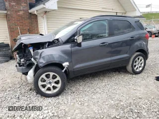 2021 Ford EcoSport SE z VIN MAJ6S3GL8MC437051, wystawiony jako Copart lot #55487505 z przebiegiem 40 807 mil mil oraz Szkoda całkowita • Salvage title. Historia ofert i sprzedaży dostępna na DreamBid. Obrazek 1.