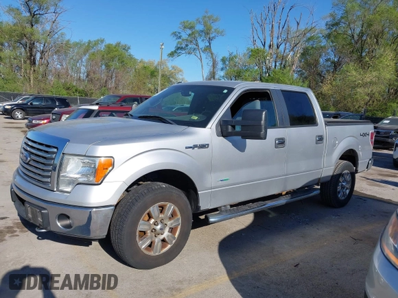 2011 Ford F-150 XLT with VIN 1FTFW1ETXBFB77415, listed as a IAAI auction lot 42048378 with 202,620 mi miles. Bid and sale history available at carsss.com. Image 14.