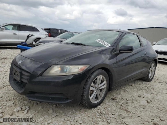 2012 Honda CR-Z with VIN JHMZF1D48CS001008, listed as a Copart auction lot 46933435 with 198,653 mi miles and Clean Title. Bid and sale history available at carsss.com. Image 1.