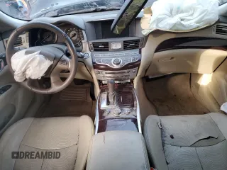 2012 Infiniti M37 with VIN JN1BY1AR7CM390535, listed as a Copart auction lot 84595234 with 0 mi miles and Salvage Title. Bid and sale history available at carsss.com. Image 8.