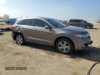 2013 Acura RDX Technology with VIN 5J8TB4H51DL002666, listed as a Copart auction lot 56674315 with 180,586 mi miles and Salvage title. Bid and sale history available at DreamBid. Image 4.