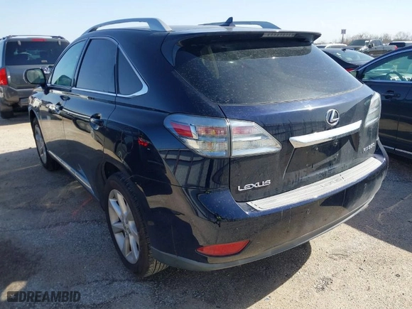 2010 Lexus RX 350 with VIN 2T2ZK1BAXAC033488, listed as a IAAI auction lot 41682733 with 134,007 mi miles. Bid and sale history available at carsss.com. Image 3.