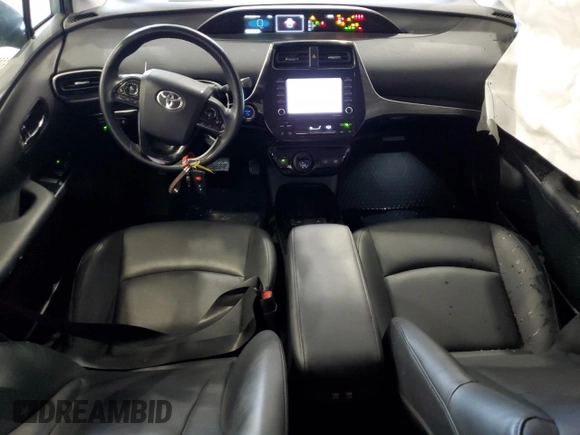 2022 Toyota Prius LE with VIN JTDL9MFU3N3034315, listed as a Copart auction lot 57041045 with 77,307 mi miles and Salvage title. Bid and sale history available at DreamBid. Image 8.