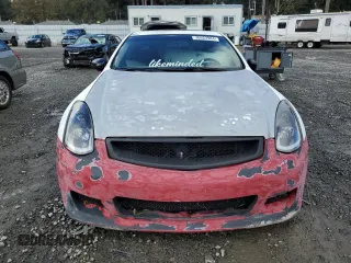 2004 Infiniti G35 Coupe w/Leather with VIN JNKCV54E44M811167, listed as a Copart auction lot 76623984 with 153,577 mi miles and Salvage Title. Bid and sale history available at carsss.com. Image 5.