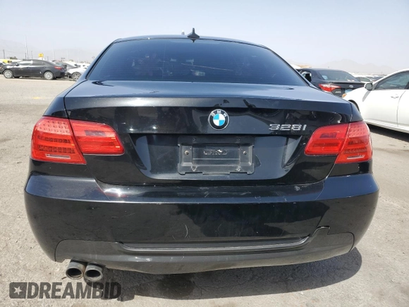 2011 BMW 3 Series 328i with VIN WBAKE5C53BE573573, listed as a Copart auction lot 71417684 with 191,413 mi miles and Salvage title. Bid and sale history available at DreamBid. Image 6.