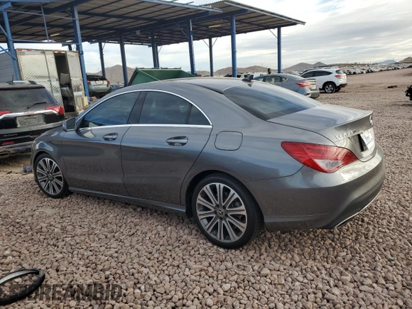 2019 Mercedes-Benz CLA 250 with VIN WDDSJ4EB3KN712053, listed as a Copart auction lot 86356494 with 70,492 mi miles and Salvage Title. Bid and sale history available at DreamBid. Image 2.
