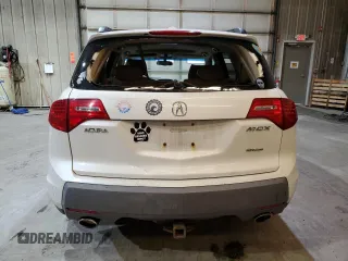 2008 Acura MDX with VIN 2HNYD282X8H536495, listed as a Copart auction lot 46929435 with 203,716 mi miles and Salvage Title. Bid and sale history available at DreamBid. Image 6.
