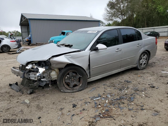 2007 Chevrolet Malibu LT w/1LT with VIN 1G1ZT58F27F187570, listed as a Copart auction lot 51153325 with 207,096 mi miles and Salvage Title. Bid and sale history available at carsss.com. Image 1.