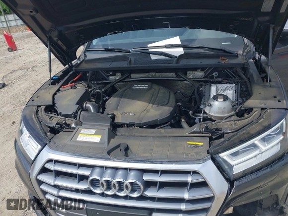 2020 Audi Q5 Premium Plus with VIN WA1BNAFY8L2072659, listed as a IAAI auction lot 42231063 with 32,800 mi miles and . Bid and sale history available at DreamBid. Image 10.