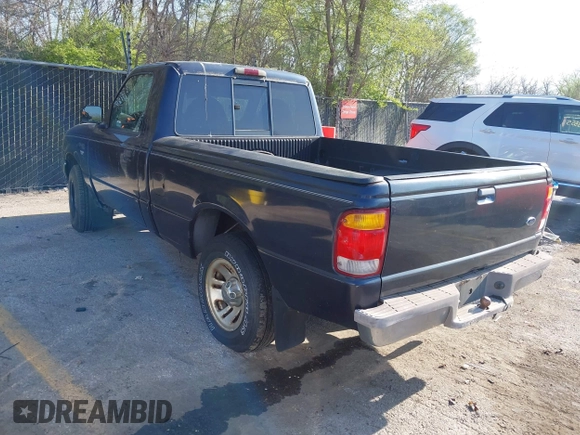 1999 Ford Ranger XL with VIN 1FTYR10C2XUA03848, listed as a IAAI auction lot 42016634 with 79,575 mi miles. Bid and sale history available at carsss.com. Image 3.