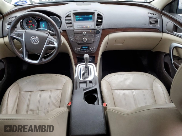 2011 Buick Regal CXL Turbo TO1 with VIN W04GV5EV8B1065283, listed as a Copart auction lot 84183804 with 151,236 mi miles and Salvage Title. Bid and sale history available at carsss.com. Image 8.