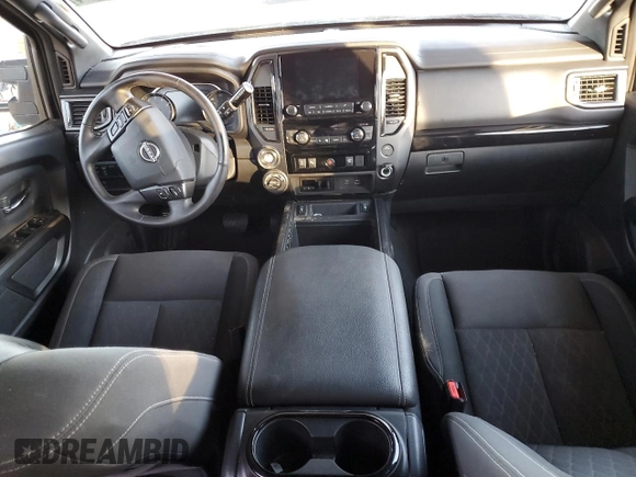 2023 Nissan Titan SV with VIN 1N6AA1ED8PN106127, listed as a Copart auction lot 82214774 with 39,089 mi miles and Salvage title. Bid and sale history available at DreamBid. Image 8.