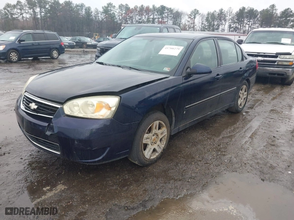 2006 Chevrolet Malibu LT w/0LT with VIN 1G1ZT51F96F175716, listed as a IAAI auction lot 41700279 with 1 mi miles. Bid and sale history available at carsss.com. Image 2.
