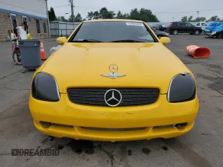 2001 Mercedes-Benz SLK-Class Kompressor with VIN WDBKK49F61F184147, listed as a Copart auction lot 64860084 with 0 mi miles and Salvage Title. Bid and sale history available at carsss.com. Image 5.