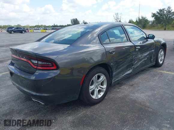 2022 Dodge Charger SXT with VIN 2C3CDXBG4NH248389, listed as a IAAI auction lot 42144728 with 54,132 mi miles and . Bid and sale history available at DreamBid. Image 4.