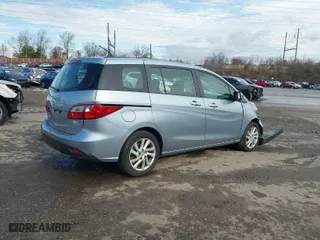 2012 Mazda Mazda5 Sport with VIN JM1CW2BL1C0101938, listed as a IAAI auction lot 41803421 with 1 mi miles. Bid and sale history available at carsss.com. Image 4.