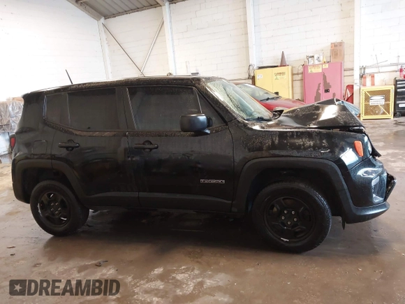 2019 Jeep Renegade Sport with VIN ZACNJBAB7KPK88737, listed as a IAAI auction lot 42347321 with 98,597 mi miles and . Bid and sale history available at DreamBid. Image 13.
