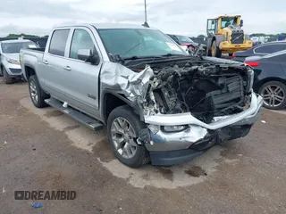 2018 GMC Sierra 1500 SLT with VIN 3GTP1NEC2JG323359, listed as a IAAI auction lot 42483818 with 111,800 mi miles and . Bid and sale history available at DreamBid. Image 1.
