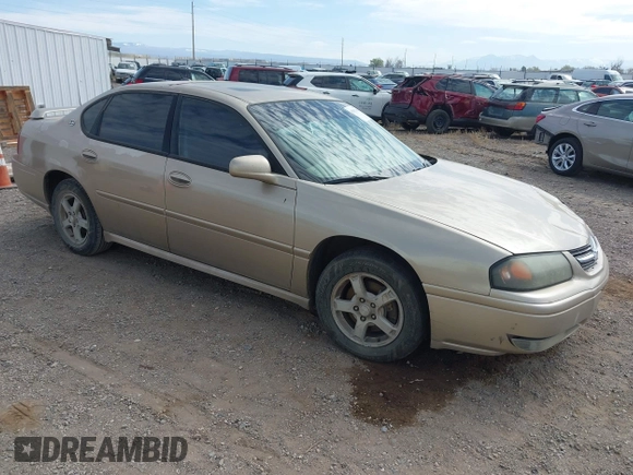 2005 Chevrolet Impala LS with VIN 2G1WH52K059211963, listed as a IAAI auction lot 42012104 with 156,424 mi miles and . Bid and sale history available at DreamBid. Image 1.
