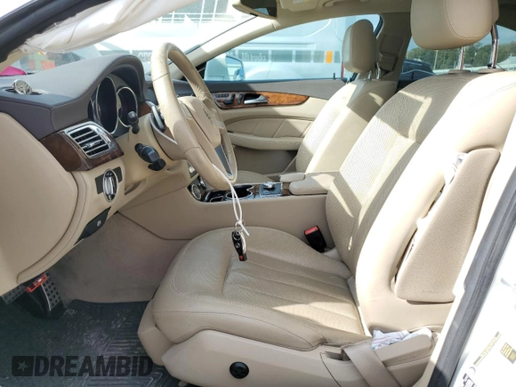 2012 Mercedes-Benz CLS-Class CLS 550 with VIN WDDLJ9BB2CA035124, listed as a Copart auction lot 74322284 with 80,823 mi miles and Salvage Title. Bid and sale history available at carsss.com. Image 7.