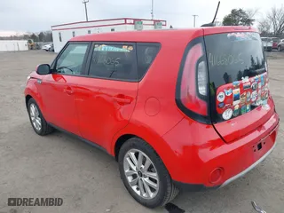 2019 Kia Soul + with VIN KNDJP3A58K7015495, listed as a IAAI auction lot 41668065 with 93,862 mi miles. Bid and sale history available at carsss.com. Image 3.