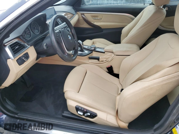 2018 BMW 4 Series 430i with VIN WBA4W3C5XJAC97217, listed as a Copart auction lot 74982834 with Not Provided miles and Non Repairable. Bid and sale history available at DreamBid. Image 7.