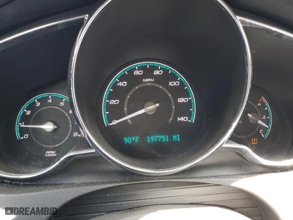 2012 Chevrolet Malibu LT w/1LT with VIN 1G1ZC5E06CF242550, listed as a Copart auction lot 46358525 with 197,751 mi miles and Salvage Title. Bid and sale history available at carsss.com. Image 9.