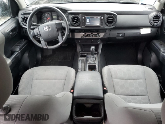 2016 Toyota Tacoma SR5 with VIN 5TFAX5GN2GX057719, listed as a Copart auction lot 83400384 with 71,676 mi miles and Salvage Title. Bid and sale history available at DreamBid. Image 8.