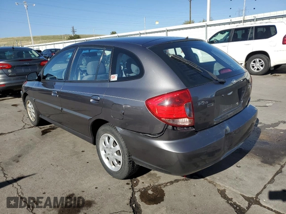 2003 Kia Rio with VIN KNADC165036147905, listed as a Copart auction lot 50461634 with 86,086 mi miles and Salvage Title. Bid and sale history available at carsss.com. Image 2.