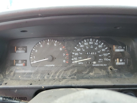 1992 Toyota 4WD Pickups DLX with VIN JT4VN13D5N5087125, listed as a Copart auction lot 81622814 with 141453 miles and Salvage Title. Bid and sale history available at carsss.com. Image 9.