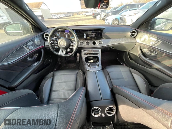 2022 Mercedes-Benz E-Class AMG E 53 with VIN W1KZF6BB4NB014461, listed as a Copart auction lot 87815215 with 84,736 mi miles and Clean Title. Bid and sale history available at carsss.com. Image 5.