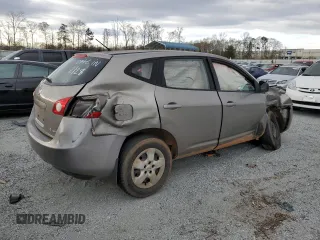 2008 Nissan Rogue SL with VIN JN8AS58V28W405088, listed as a Copart auction lot 49606585 with 126,370 mi miles and Salvage Title. Bid and sale history available at DreamBid. Image 3.
