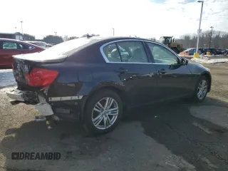 2012 Infiniti G25 Sedan x with VIN JN1DV6AR9CM860997, listed as a Copart auction lot 46441225 with 148,173 mi miles and Salvage Title. Bid and sale history available at carsss.com. Image 3.
