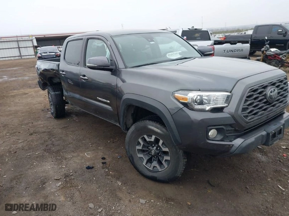 2022 Toyota Tacoma 4WD SR with VIN 3TMCZ5AN4NM476170, listed as a IAAI auction lot 41482149 with 57,126 mi miles. Bid and sale history available at carsss.com. Image 1.
