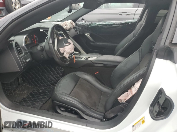 2015 Chevrolet Corvette Z51 2LT with VIN 1G1YK2D74F5118136, listed as a Copart auction lot 66483294 with 47,256 mi miles and Salvage Title. Bid and sale history available at carsss.com. Image 7.