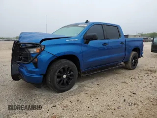 2022 Chevrolet Silverado 1500 Custom with VIN 3GCPABEK4NG536745, listed as a Copart auction lot 51083935 with 88,669 mi miles and Salvage Title. Bid and sale history available at DreamBid. Image 1.