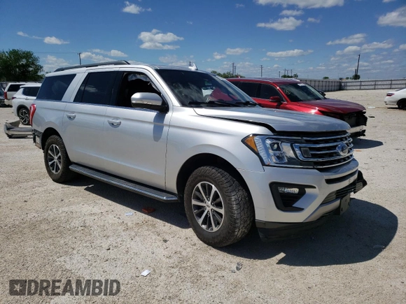 2018 Ford Expedition Max XLT z VIN 1FMJK1JT6JEA35154, wystawiony jako Copart lot #59544944 z przebiegiem Nie podano mil oraz Szkoda całkowita • Salvage title. Historia ofert i sprzedaży dostępna na DreamBid. Obrazek 4.