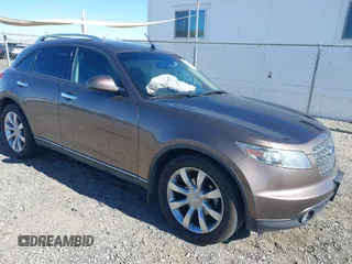 2004 Infiniti FX35 with VIN JNRAS08U84X109339, listed as a IAAI auction lot 41324687 with 161,656 mi miles. Bid and sale history available at carsss.com. Image 1.