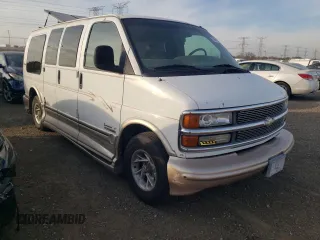 2002 Chevrolet Express with VIN 1GBFG15R721227867, listed as a Copart auction lot 78621624 with 165,856 mi miles and Clean Title. Bid and sale history available at carsss.com. Image 4.