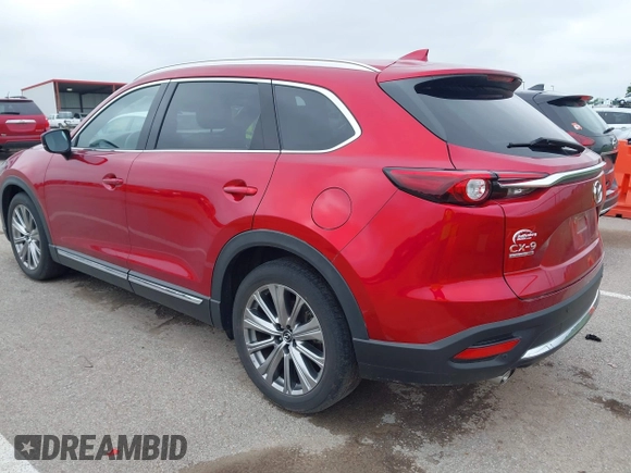 2021 Mazda CX-9 Signature with VIN JM3TCBEY9M0511928, listed as a IAAI auction lot 42231925 with 26,367 mi miles and . Bid and sale history available at DreamBid. Image 3.