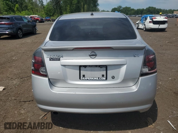 2012 Nissan Sentra SR with VIN 3N1AB6AP3CL616377, listed as a Copart auction lot 62715705 with 100,479 mi miles and Salvage title. Bid and sale history available at DreamBid. Image 6.