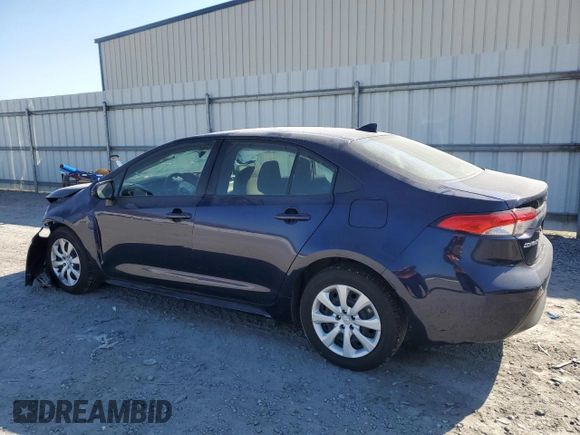 2023 Toyota Corolla Hybrid LE with VIN JTDBCMFE0PJ008775, listed as a Copart auction lot 46623435 with 51,659 mi miles and Salvage Title. Bid and sale history available at carsss.com. Image 2.