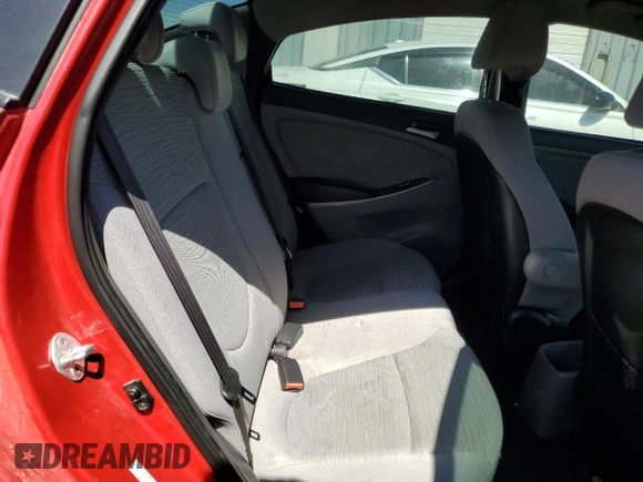 2015 Hyundai Accent GLS with VIN KMHCT4AE8FU911244, listed as a Copart auction lot 49789515 with 107,951 mi miles and Salvage Title. Bid and sale history available at DreamBid. Image 10.