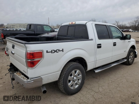 2013 Ford F-150 XL with VIN 1FTFW1ET3DKE87416, listed as a Copart auction lot 37086504 with 139,813 mi miles and Salvage Title. Bid and sale history available at carsss.com. Image 3.